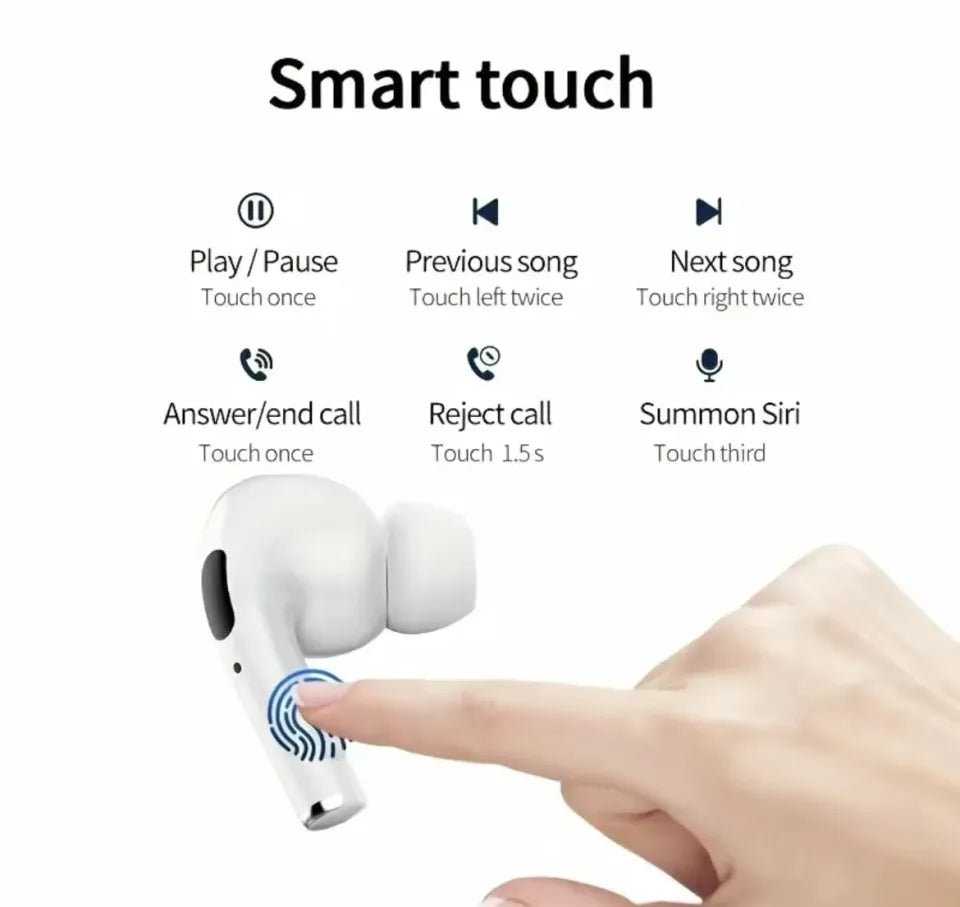 Airpods Air Pro 3rd Gen TWS (True Wireless Stereo) Bluetooth Earbuds Dual Earphones Headset.