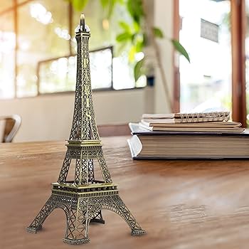 Metal 10 Inches Eiffel Tower For Home & Office Decoration