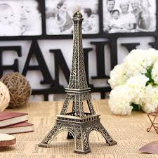 Metal 10 Inches Eiffel Tower For Home & Office Decoration